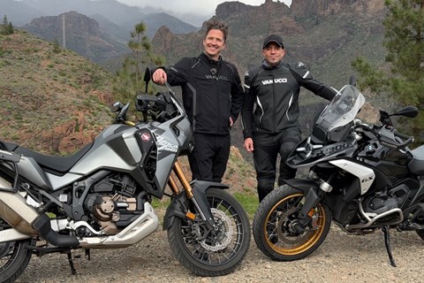 BMW R 1300 GS vs. Honda Africa Twin Test 2025