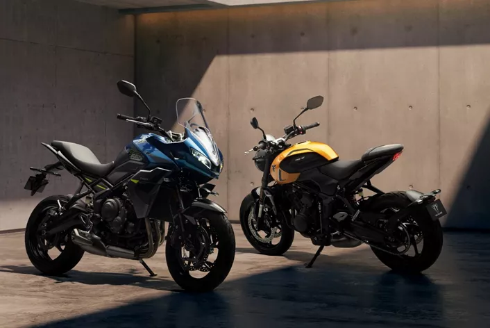 Triumph renueva en 2026 sus populares modelos 660. Tanto la Trident 660 como la Tiger Sport 660 reciben una actualización completa del motor y numerosas mejoras detalladas.