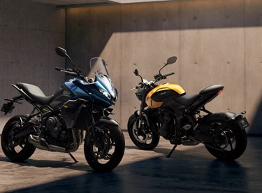 Più potenza e raffinatezza per la gamma media di Triumph