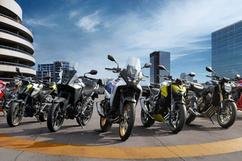 Honda auf der moto-austria 2026 mit großer Modelloffensive