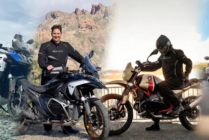 Four BMW GS Models Head-to-Head – NastyNils takes on twisty mountain roads, gravel, and highways to analyze just how different the R 12 G/S, R 1250 GS, R 1300 GS, and Adventure truly are.