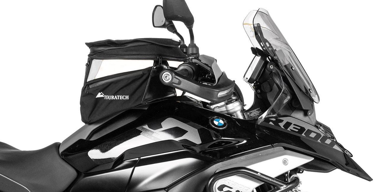 Touratech TMACS: Neues Schnellverschlusssystem für Tankrucksäcke