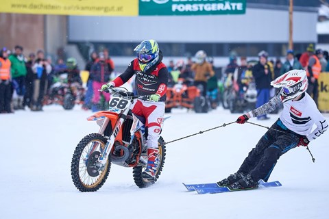 Holzknecht Skijöring Gosau 2026 erneut Publikumsmagnet