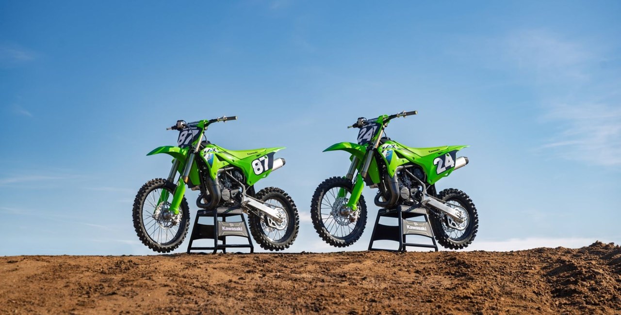 Kawasaki KX85 und KX112 2026: Neue Technik für Nachwuchs-Racer