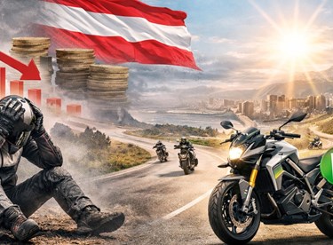 Motorradmarkt Österreich 2025 rückläufig - Ausblick auf 2026