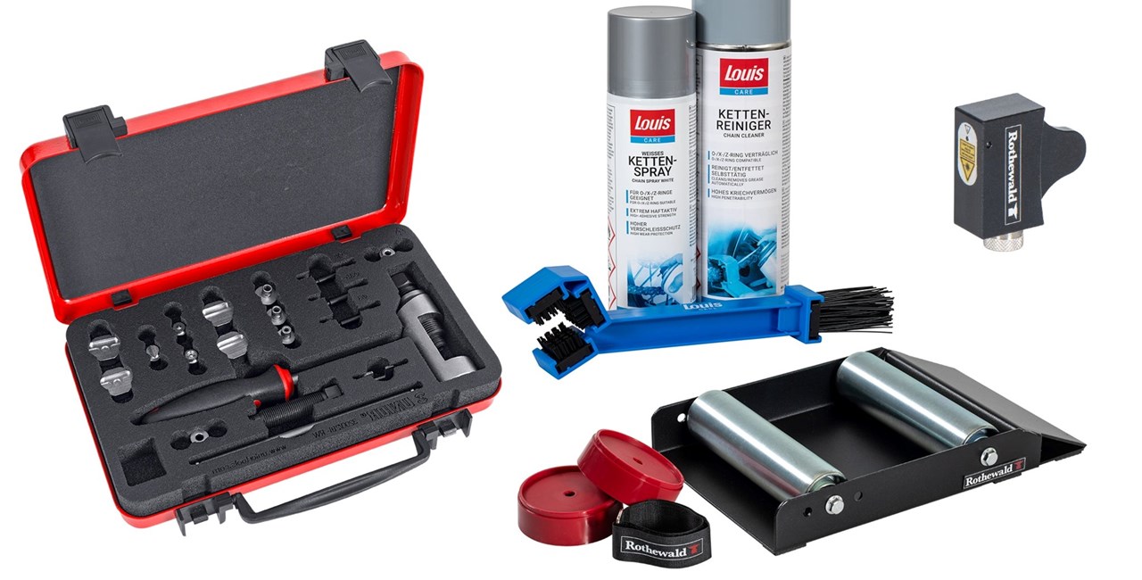 Louis Zubehör: Kettenwartung leicht gemacht mit Rothewald Tools