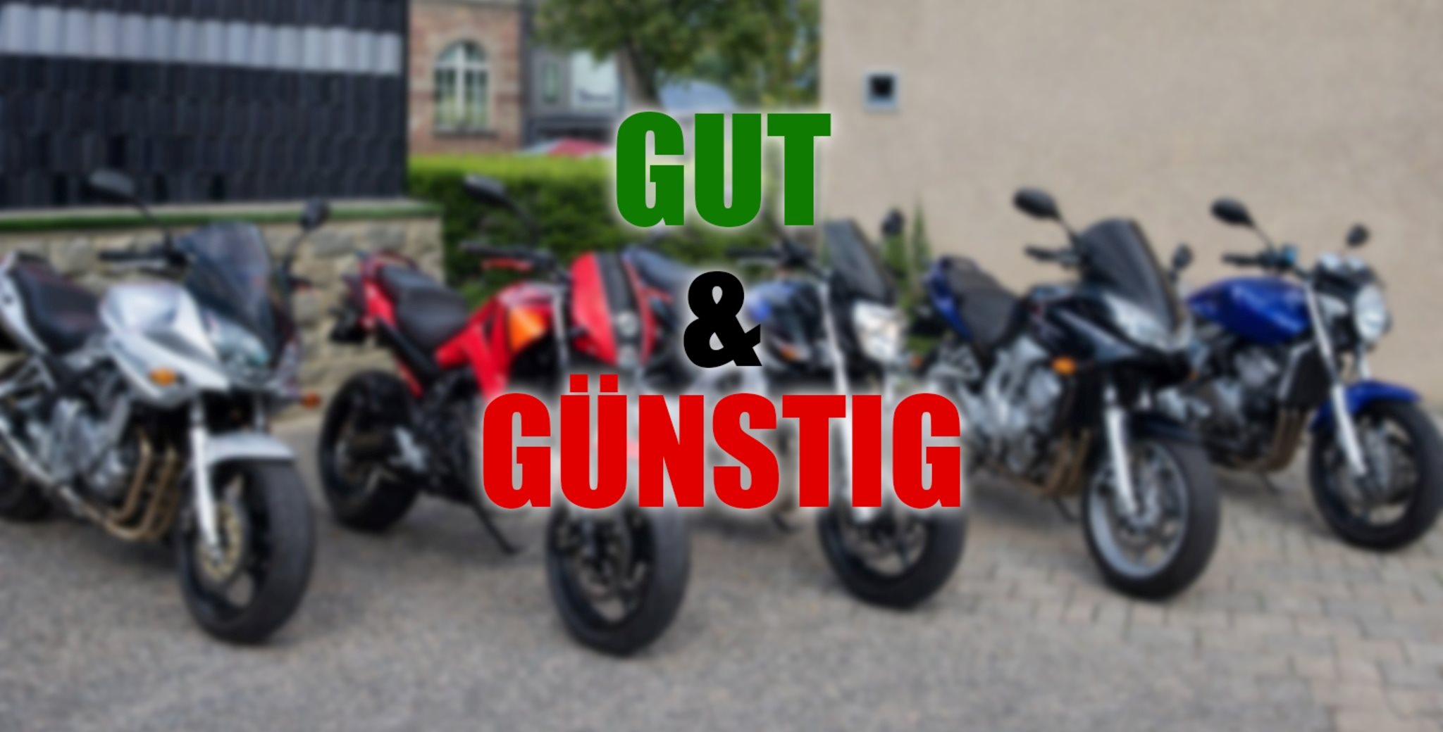 Günstige Motorräder bis 3.500 Euro die richtig Spass machen