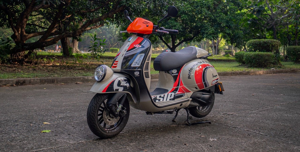 SIP Aufkleberdekorset für Vespa bringt neuen Look ohne Umbau