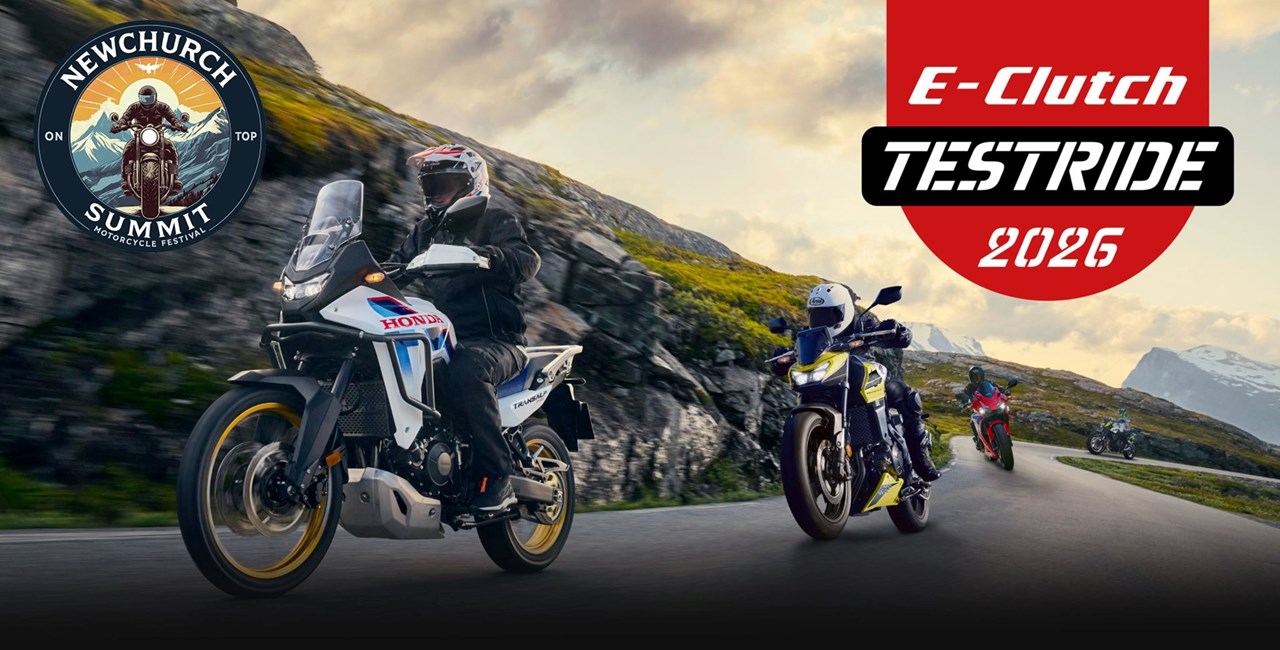 Honda E-Clutch Testride 2026 zum Newchurch Summit