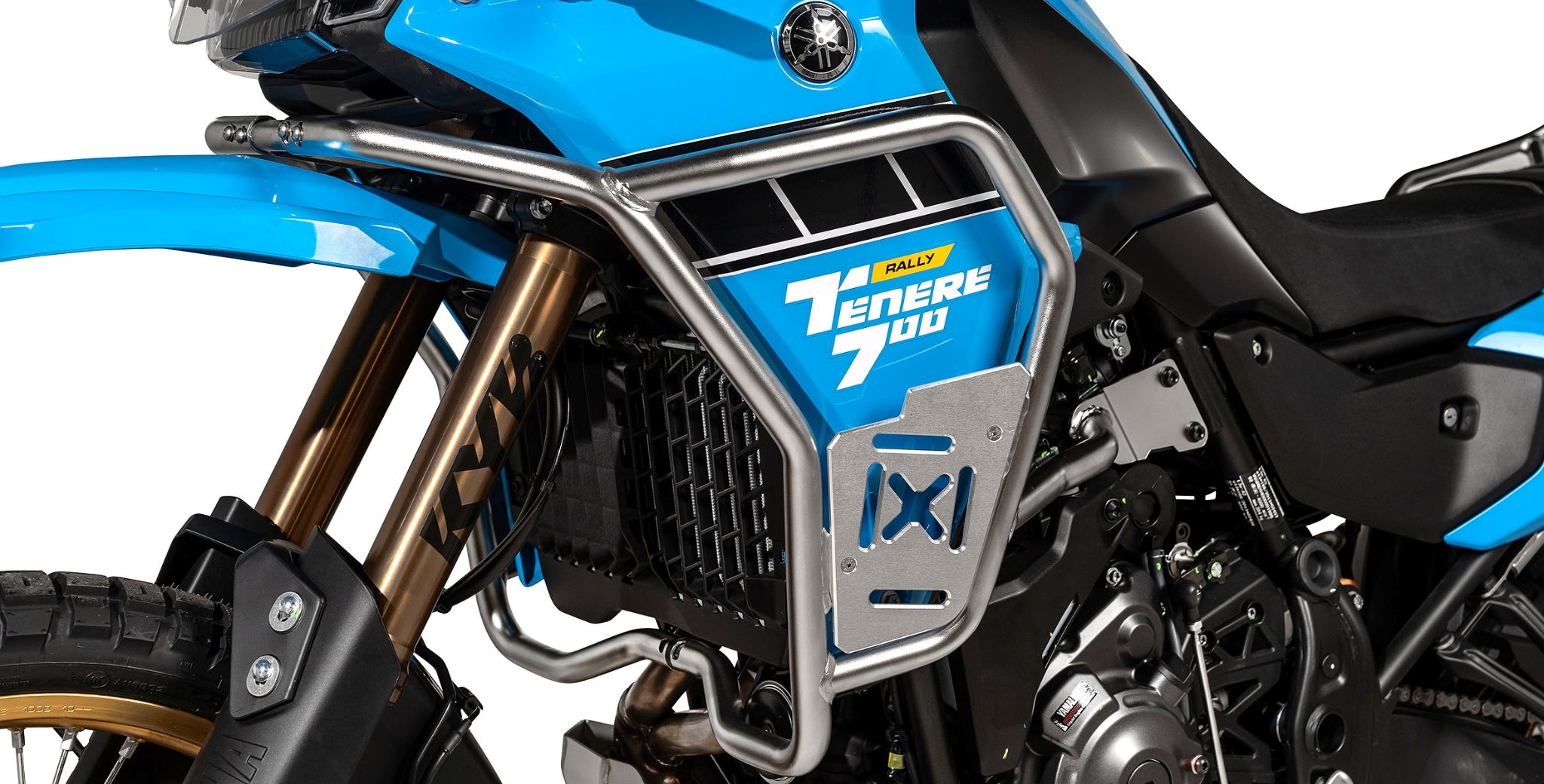 The Yamaha Ténéré 700 is renowned as a versatile adventure bike. With its new accessory lineup, Touratech aims to elevate the T7's potential—offering everything from rugged protection and smart luggage solutions to premium suspension components. All model years, including the 2025 edition, are covered.