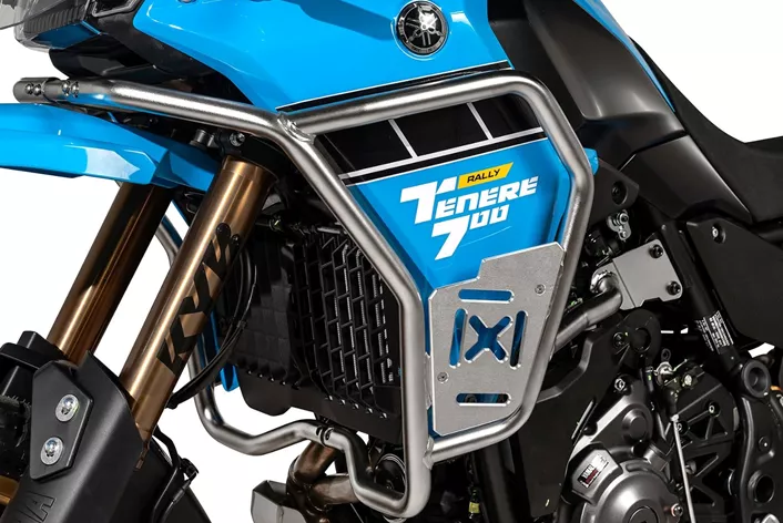 The Yamaha Ténéré 700 is renowned as a versatile adventure bike. With its new accessory lineup, Touratech aims to elevate the T7's potential—offering everything from rugged protection and smart luggage solutions to premium suspension components. All model years, including the 2025 edition, are covered.