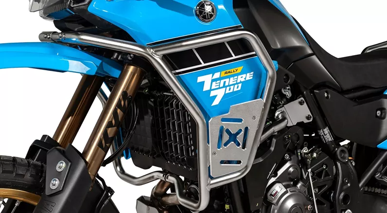 The Yamaha Ténéré 700 is renowned as a versatile adventure bike. With its new accessory lineup, Touratech aims to elevate the T7's potential—offering everything from rugged protection and smart luggage solutions to premium suspension components. All model years, including the 2025 edition, are covered.
