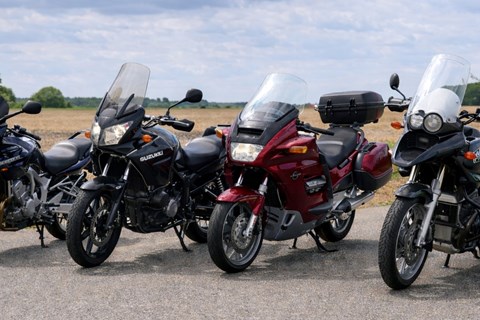 Tourentaugliche Motorräder unter 3.500 Euro