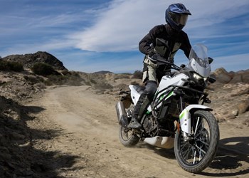 Kawasaki KLE500 2026 Test in Spanien