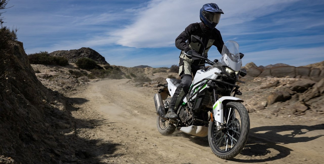 Kawasaki KLE500 2026 Test in Spanien
