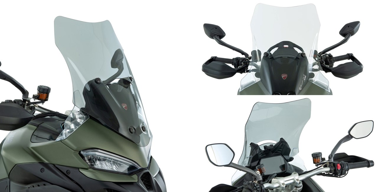 Wunderlich Windschild für die Ducati Multistrada V2