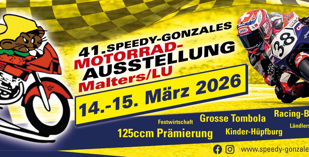 41. Motorradausstellung in Malters 2026 von Speedy Gonzales
