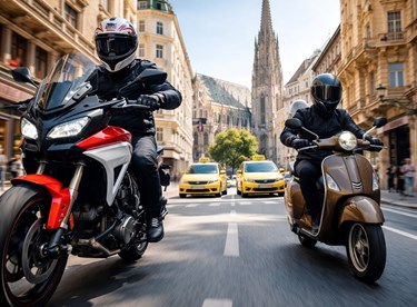 Auto-Fahrverbot Wiener Innenstadt 2026: Motorräder ausgenommen!