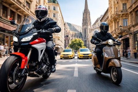 Auto-Fahrverbot Wiener Innenstadt 2026: Motorräder ausgenommen!