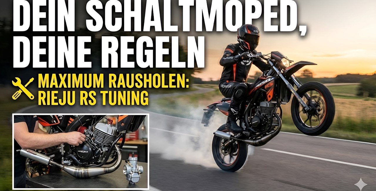 So holst du das Maximum aus deiner Rieju RS