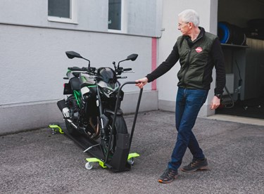 Nie wieder Rangierstress in der Garage | Bikeboard Erfahrung