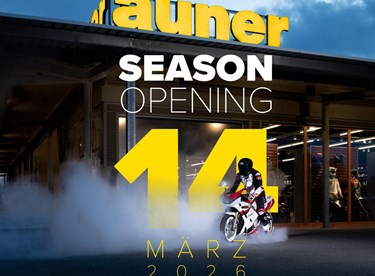 auner Season Opening 2026 startet am 14 März in vier Filialen