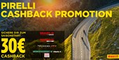 Pirelli Cashback-Aktion: 30 Euro auf Motorradreifen sichern