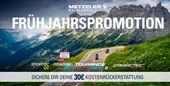 METZELER Frühjahrspromotion 2026: 30 Euro Cashback auf Reifen