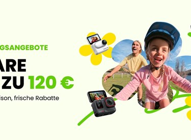 Insta360 Spring Sale: Bis zu 30% auf Action- und 360-Cams