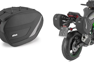 GIVI EASY12 Seitentaschen: Kompakte Softbags mit Stealth-System
