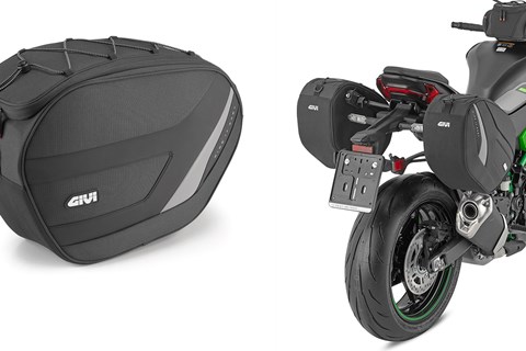 GIVI EASY12 Seitentaschen: Kompakte Softbags mit Stealth-System