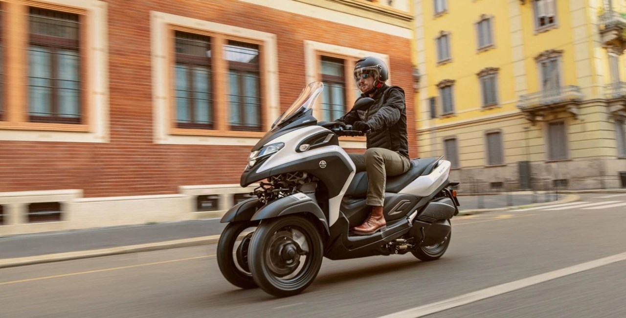 Yamaha Tricity 300 bekommt Airbag von Autoliv ab 2026