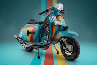 Lambretta DL 69 Demonstrator - SIP Custom Roller