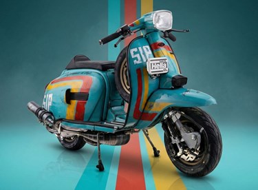 Lambretta DL 69 Demonstrator - SIP Custom Roller