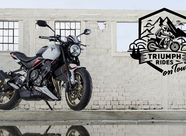 TRIUMPH Rides on Tour 2026: Probefahren statt Prospekt
