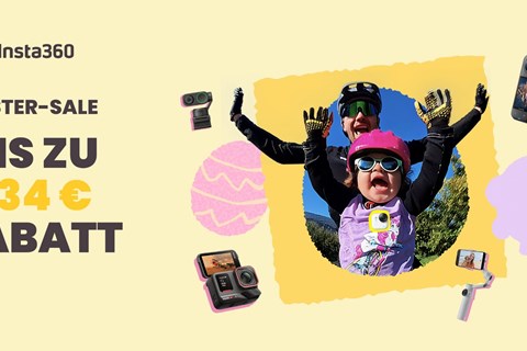 Insta360 Oster-Sale: Actioncams für jedes Motorrad-Budget