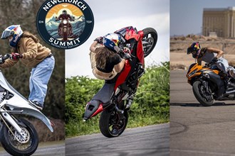 Stuntshow mit Sarah Lezito beim Newchurch Summit 2026