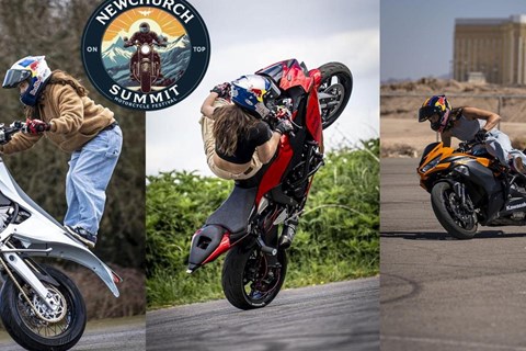 Stuntshow mit Sarah Lezito beim Newchurch Summit 2026