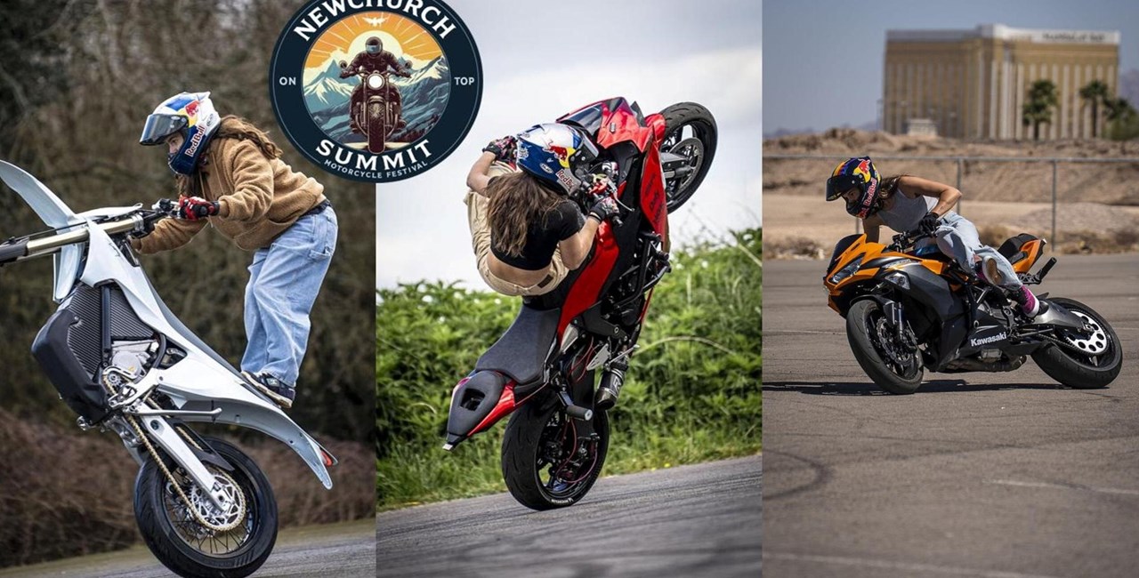 Stuntshow mit Sarah Lezito beim Newchurch Summit 2026