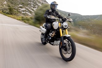 Triumph Scrambler 1200 XE Test 2026 - Stil trifft Performance