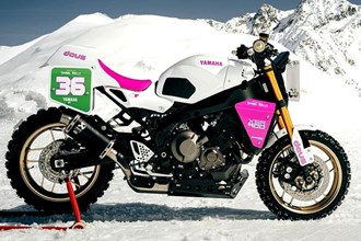 Yamaha x Deus 2026: Custom-Bike auf Eis enthüllt