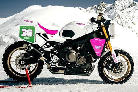 Yamaha x Deus 2026: Custom-Bike auf Eis enthüllt