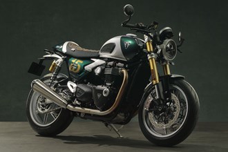 Triumph Speed Twin 1200 DGR Edition als Hauptgewinn