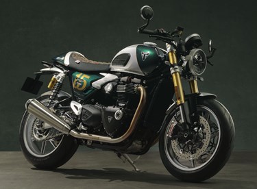 Triumph Speed Twin 1200 DGR Edition als Hauptgewinn