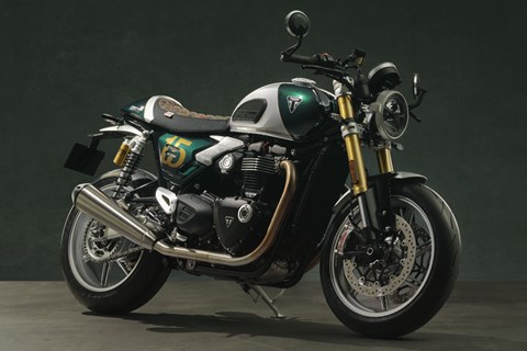 Triumph Speed Twin 1200 DGR Edition als Hauptgewinn