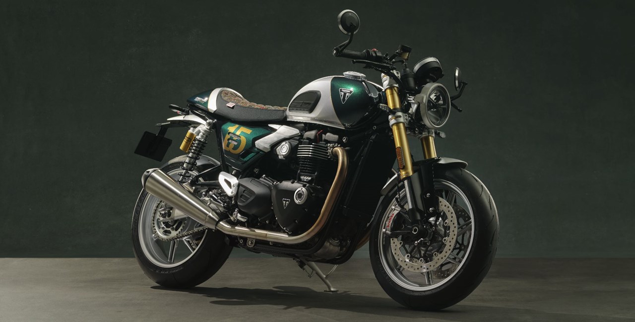 Triumph Speed Twin 1200 DGR Edition als Hauptgewinn