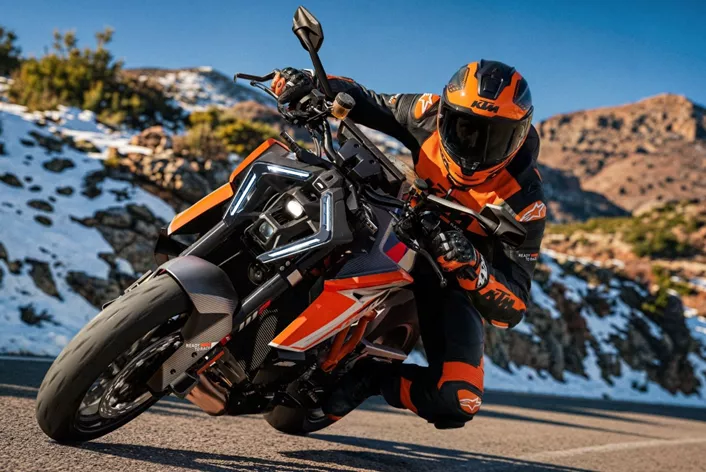 KTM 1390 SUPER DUKE RR 2026, hafif, daha radikal ve maksimum performansa odaklanan bir Hypernaked olarak zirveyi hedefliyor.