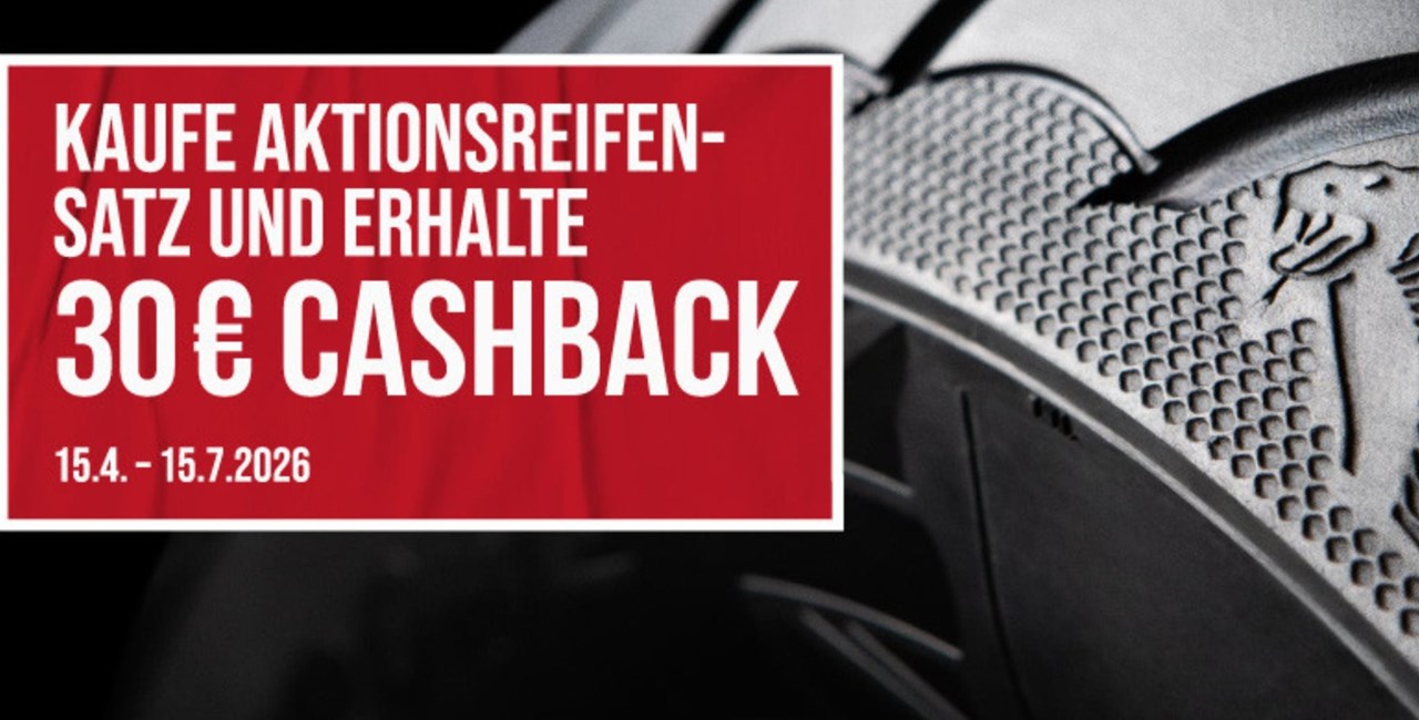 Avon Motorrad Cashback 2026: 30 € Bonus für den Reifenkauf