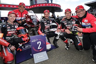 Suzuki startet stark in EWC-Saison beim 24h Le Mans Rennen