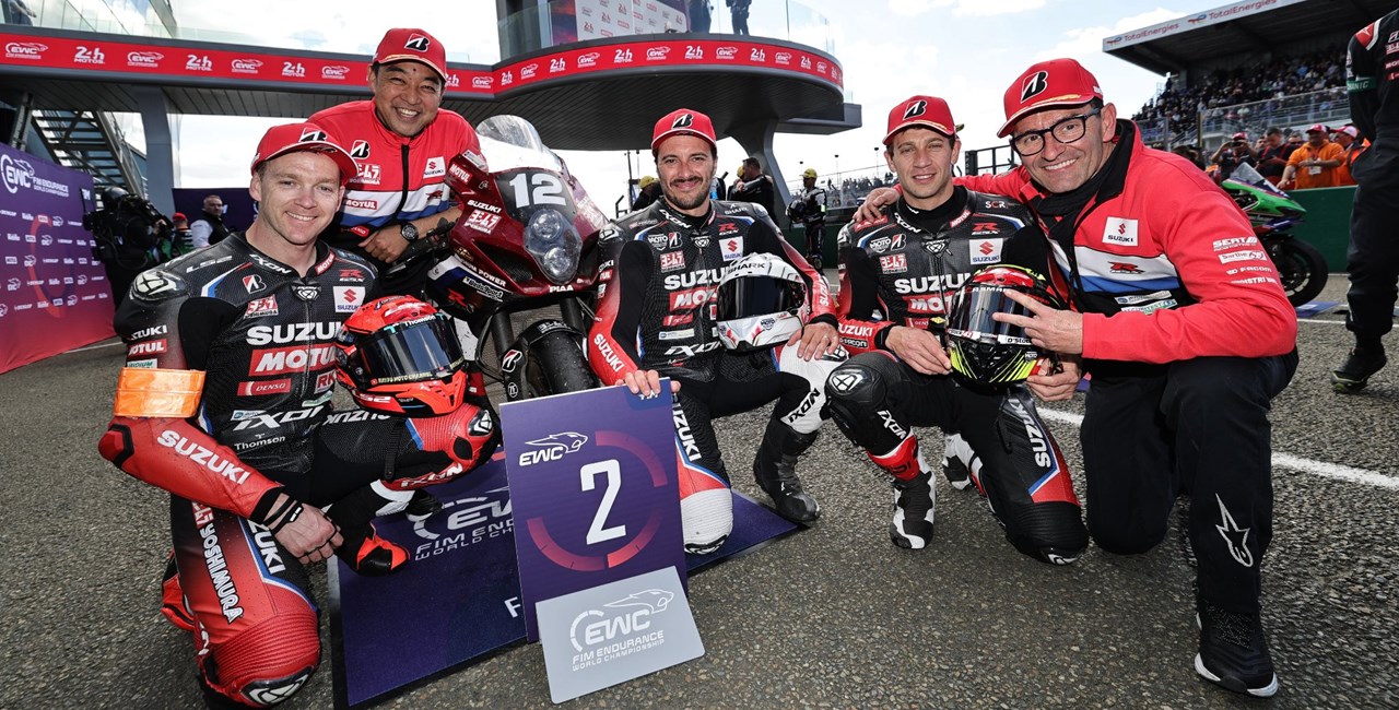 Suzuki startet stark in EWC-Saison beim 24h Le Mans Rennen